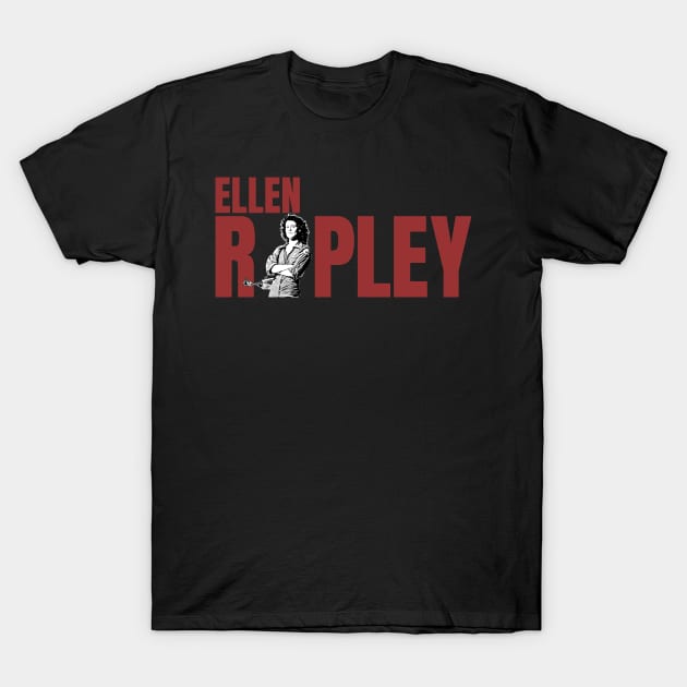 Ellen Ripley T-Shirt by Lowchoose